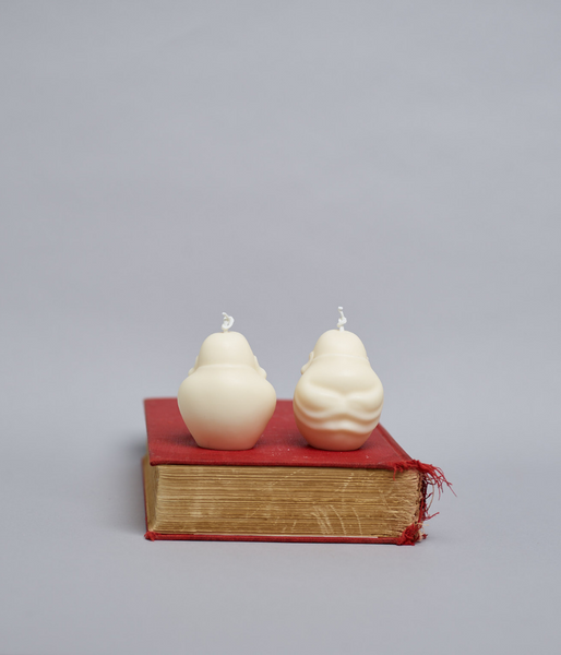 Buddha (pair) - Soy Sculptured Pillar Candle