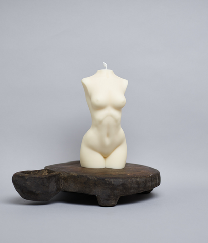 NATALIA (large) - Soy Sculptured Pillar Candle