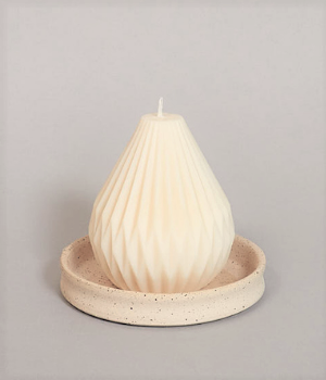 MICHELLE - Soy Sculptured Pillar Candle