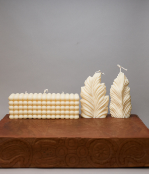 BELINDA - Soy Sculptured Pillar Candle