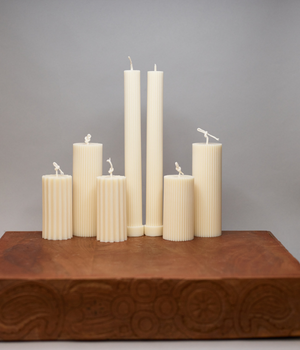 Soy best sale pillar candles