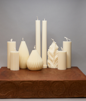 JOSH - Soy Sculptured Pillar Candle