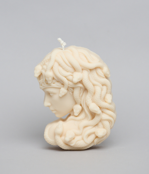 AMANDA (Medusa) - Soy Sculptured Pillar Candle