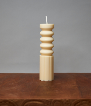 SHAYLA  -  Soy Sculptured Pillar Candle