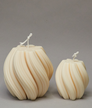ASHLEY -  Soy Sculptured Pillar Candle