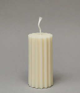 INGRID - Soy Sculptured Pillar Candle