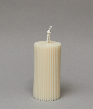 JON  -  Soy Sculptured Pillar Candle