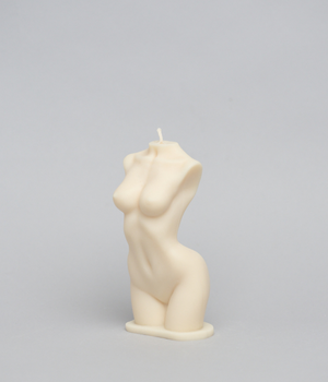 TINA (small) - Soy Sculptured Pillar Candle